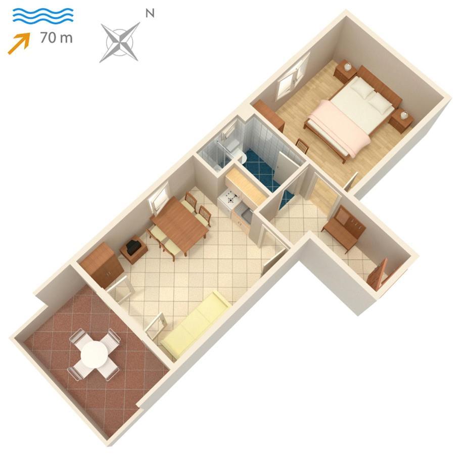 Apartments And Rooms By The Sea Vinjerac, Zadar - 3248 Екстериор снимка